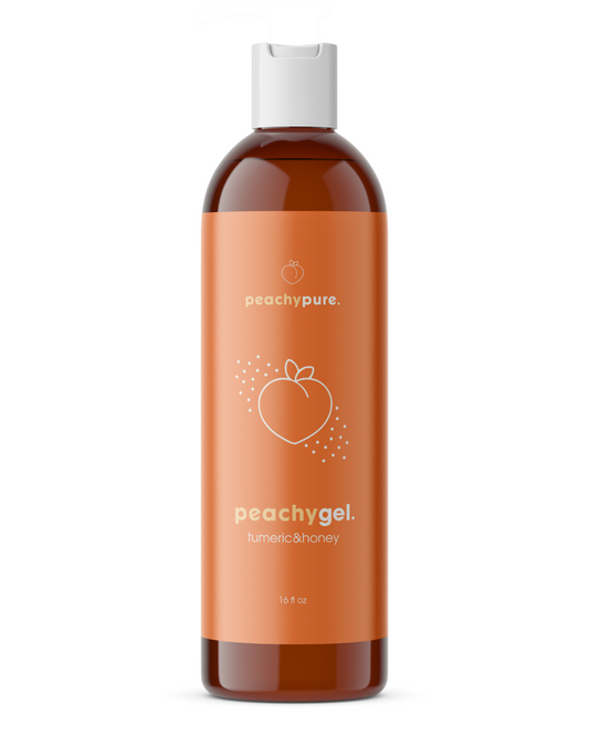 Peachy Gel Tumeric & Honey Body Wash
