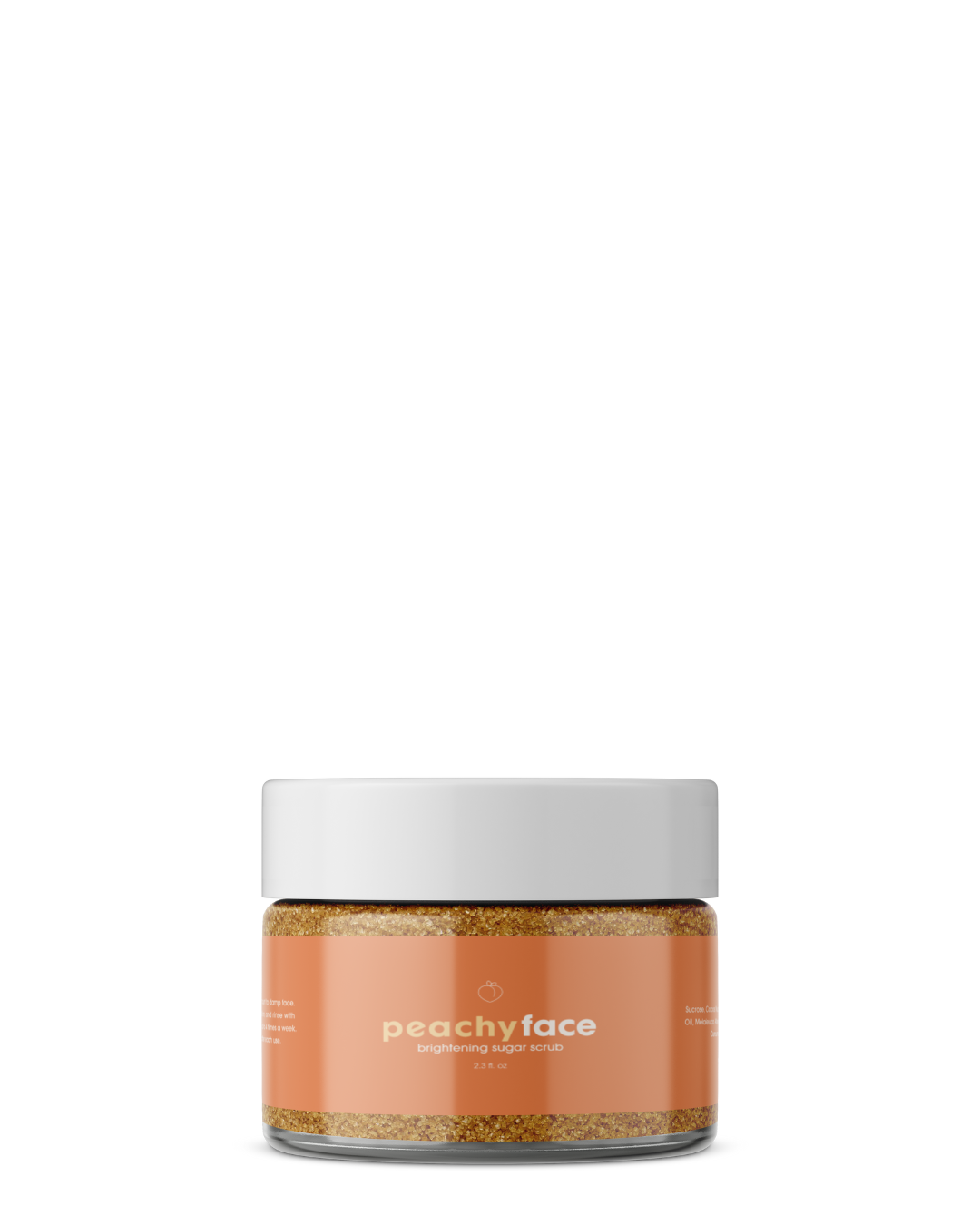 Peachy Face - Brightening Sugar Scrub